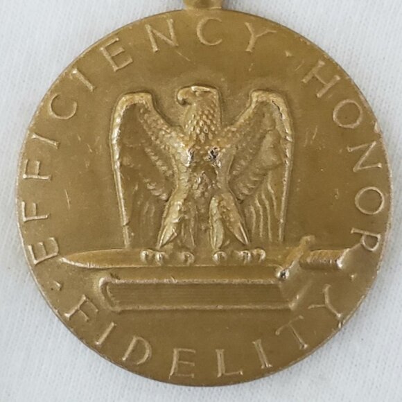 WORLD WAR II GOOD CONDUCT SERVICE MEDAL ORIGINAL (B) - Picture 1 of 4